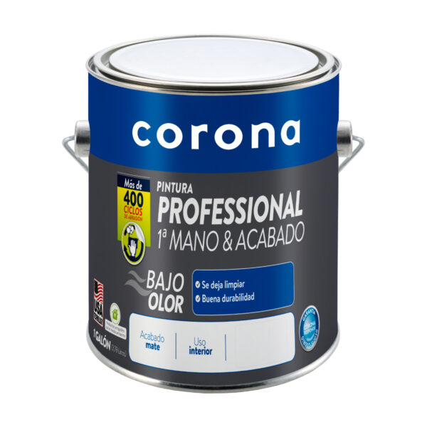 Pintura Professional 1A Mano Acabado 1 Galón